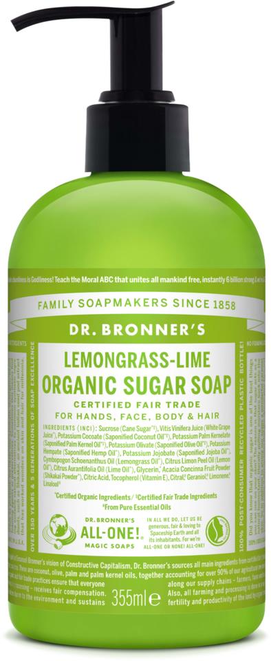 Dr.Bronner's Shikakai Soap Lemongrass Lime