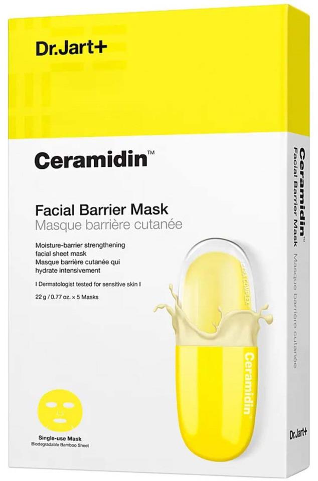Dr.Jart+ Ceramidin facial Barrier mask 5-pack 22g