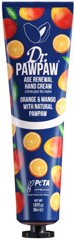 Dr.PAWPAW Age Renewal Orange & Mango Hand Cream 30ml