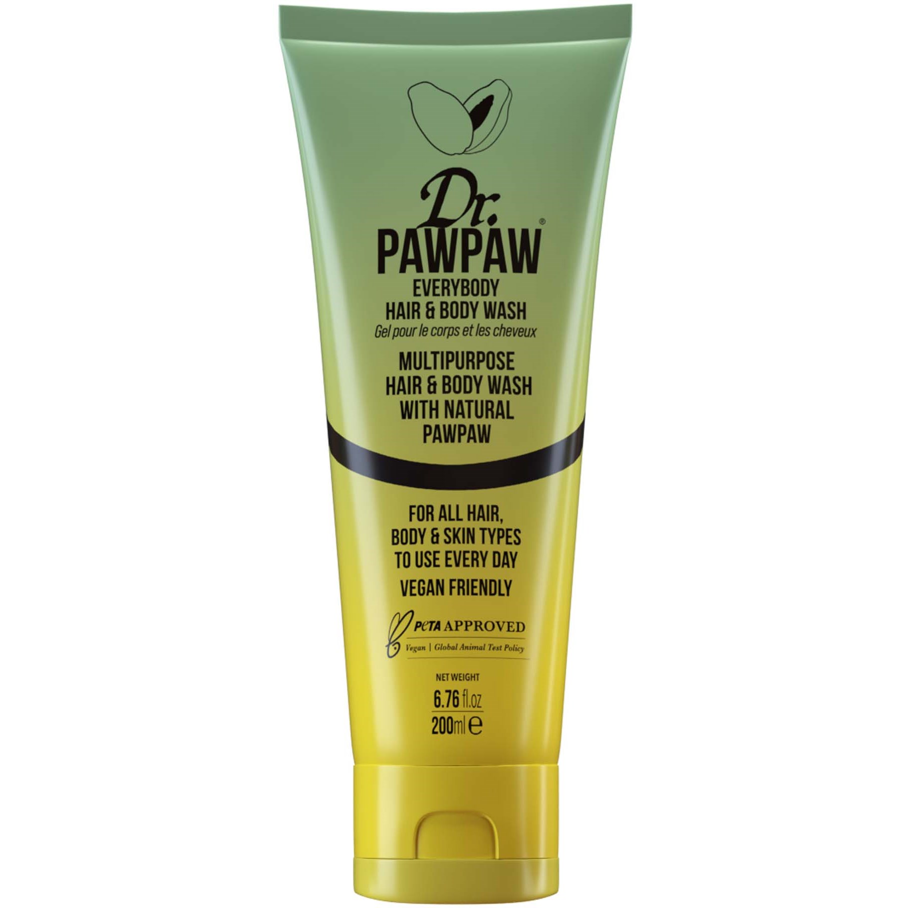 Dr. PawPaw Everybody Hair & Body Wash  200 ml
