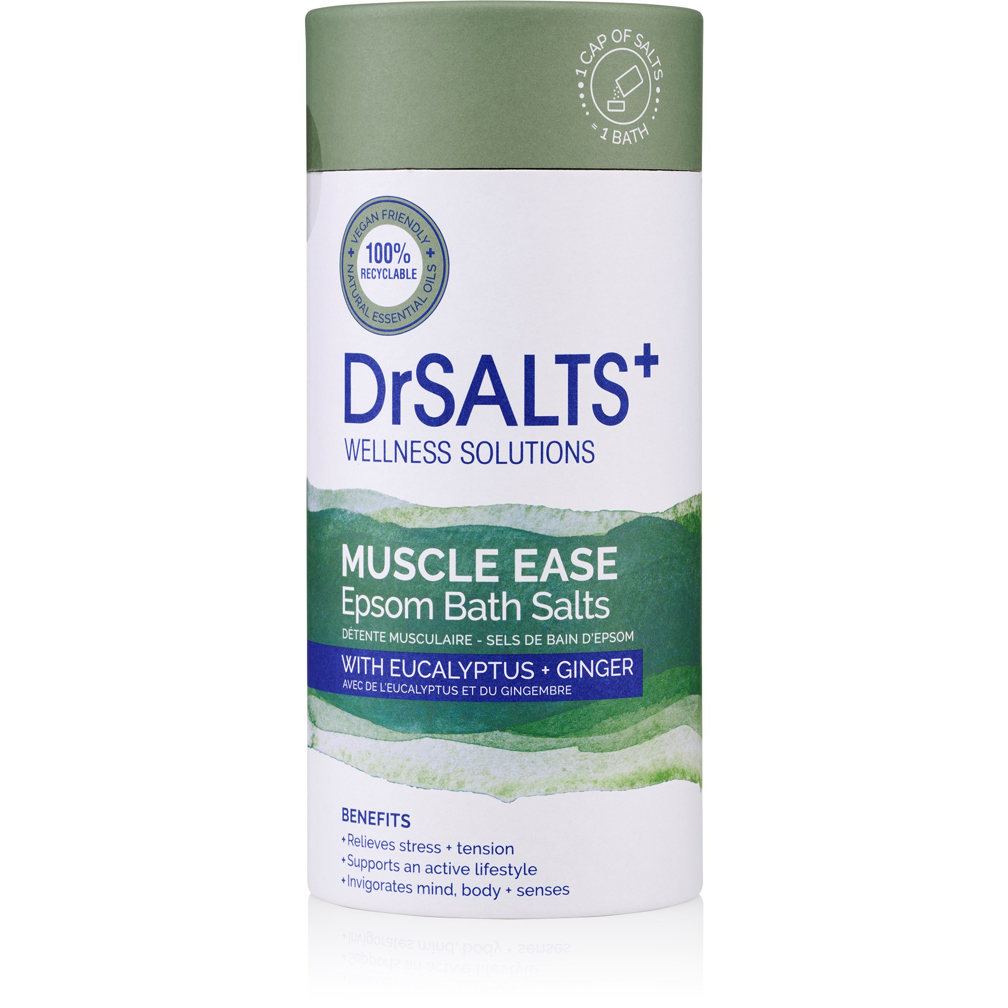 Läs mer om DrSALTS+ Muscle Ease Epsom Bath Salts 750 g