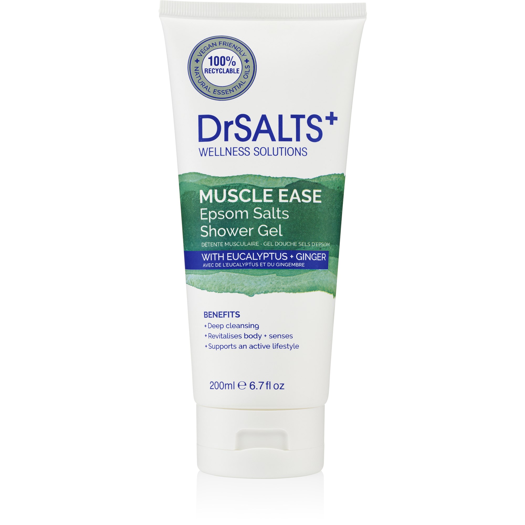Läs mer om DrSALTS+ Muscle Ease Epsom Salts Shower Gel 200 ml