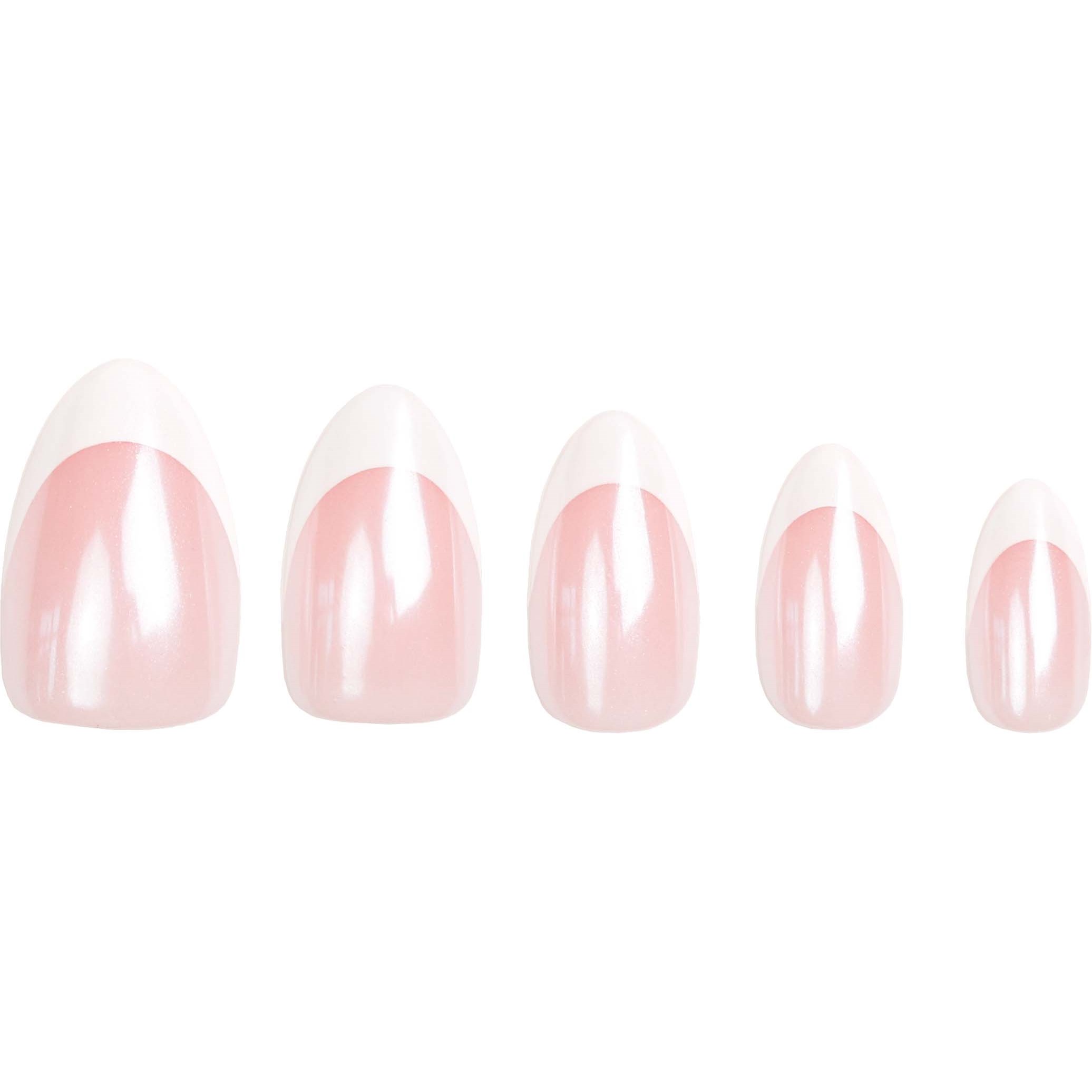 DUFFBEAUTY French Glazed, Medium Almond French Glazed