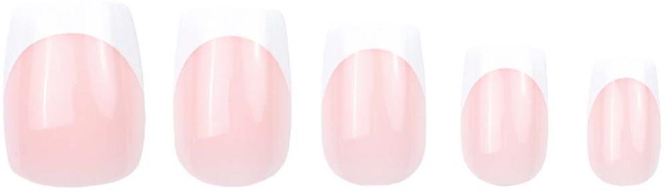 DUFFBEAUTY Instant Pro Press-On Manicure Classic French Square short