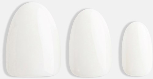 DUFFBEAUTY Instant Pro Press-On Manicure Coconut Milk Short Almond
