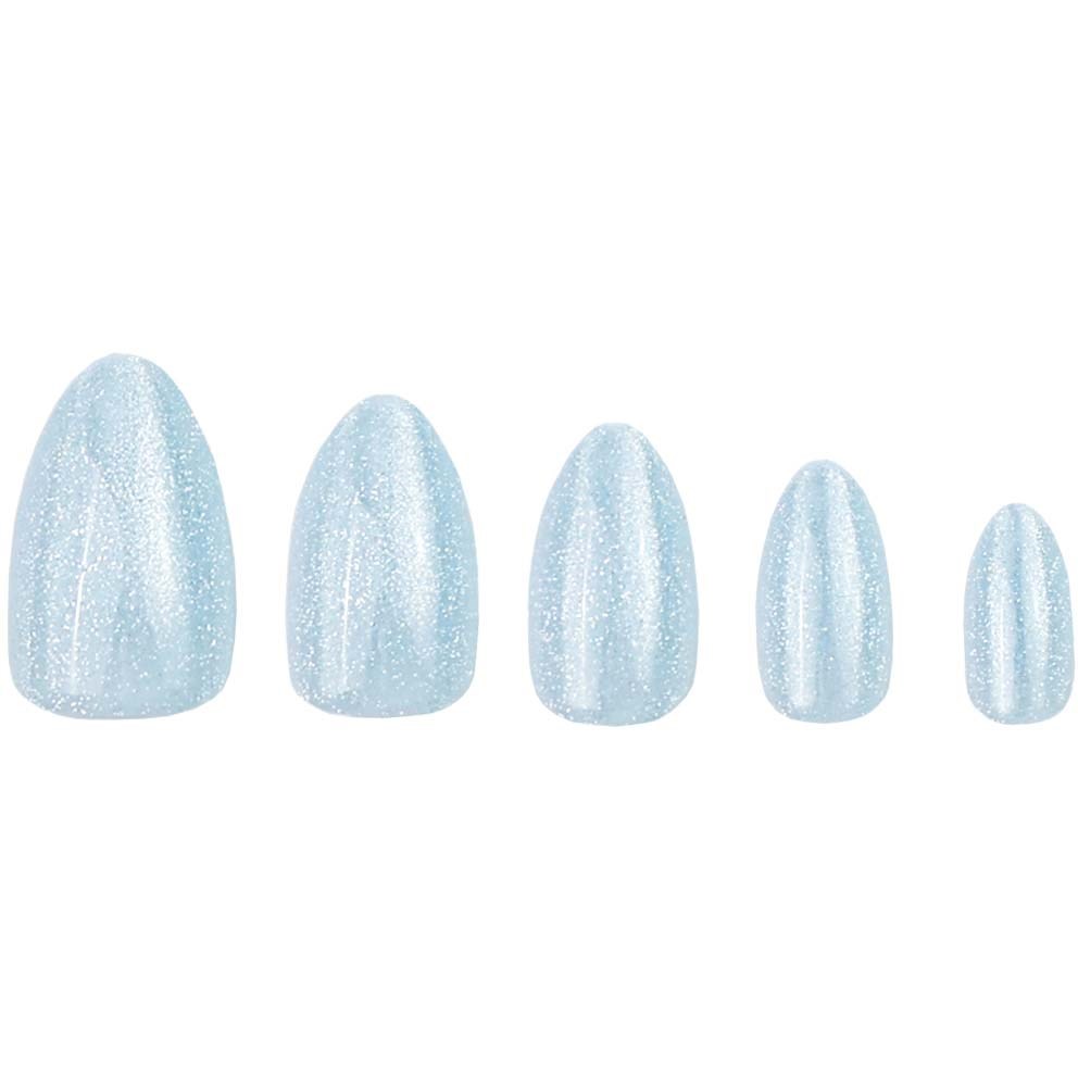 DUFFBEAUTY Instant Pro Press-On Manicure Glacier Blue
