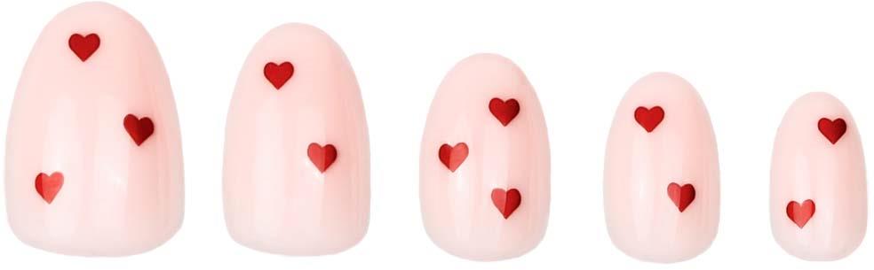 DUFFBEAUTY Instant Pro PressOn Manicure Sweetheart Short Almond