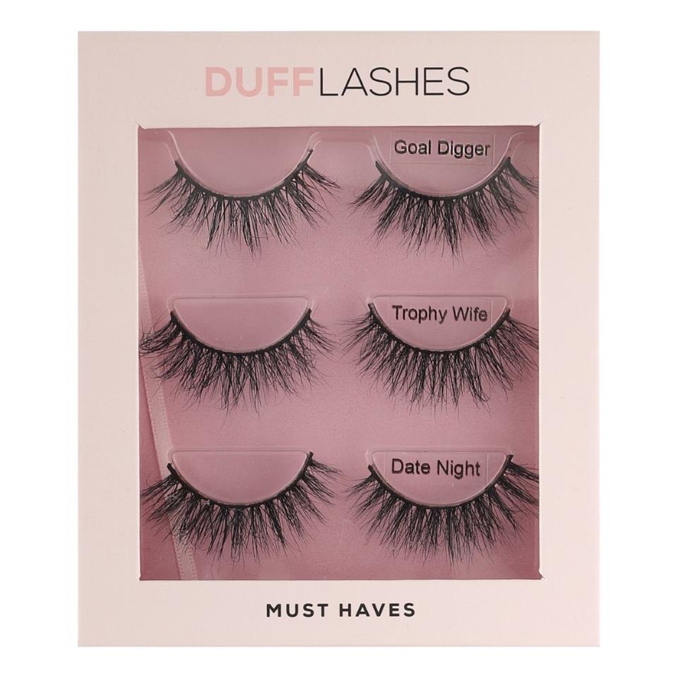 DUFFLashes 3 Pack Faux mink Must haves