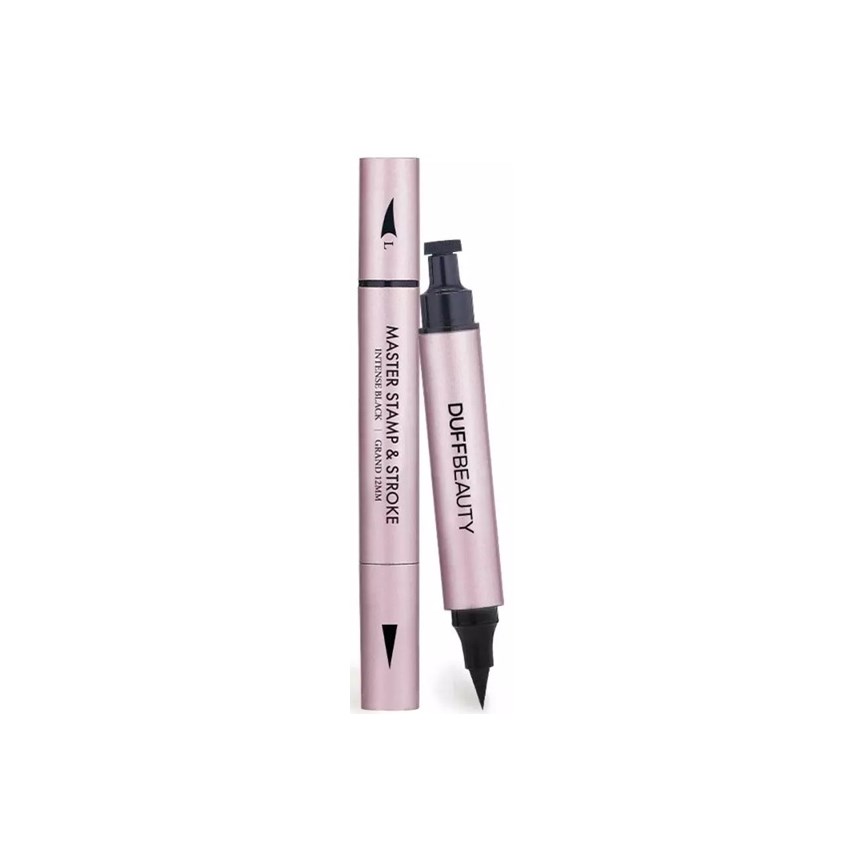 DUFFBEAUTY Master Stamp And Stroke Eyeliner Extreme Black Grand 1