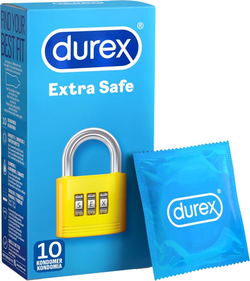 Durex Extra Safe Condoms 10 pcs