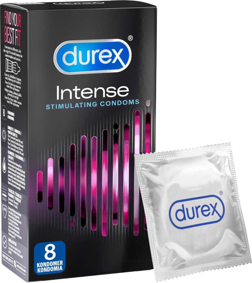 Durex Intense Condoms 8 pcs