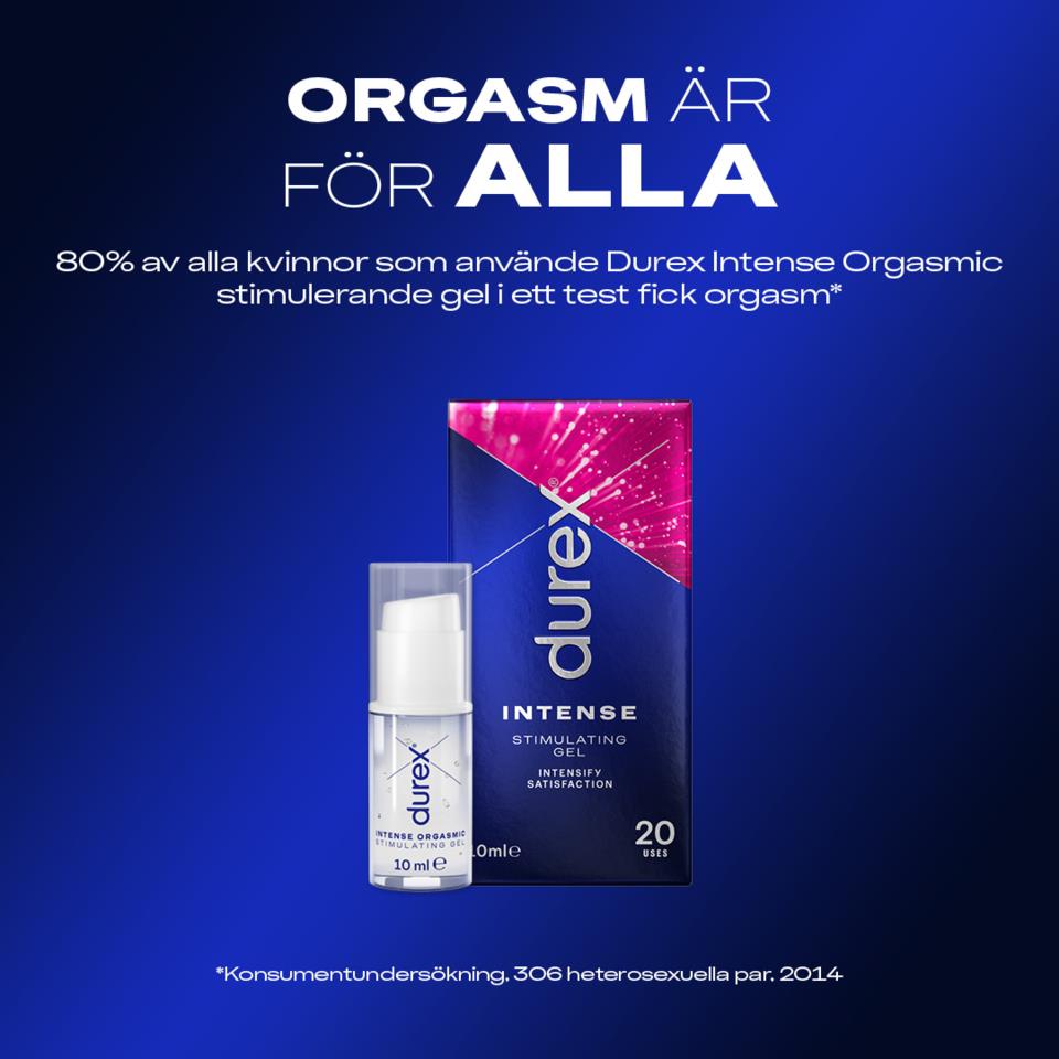 Durex Intense Orgasmic Gel 10 ml | lyko.com Durex Intense Orgasmic Gel 10 ml | lyko.com