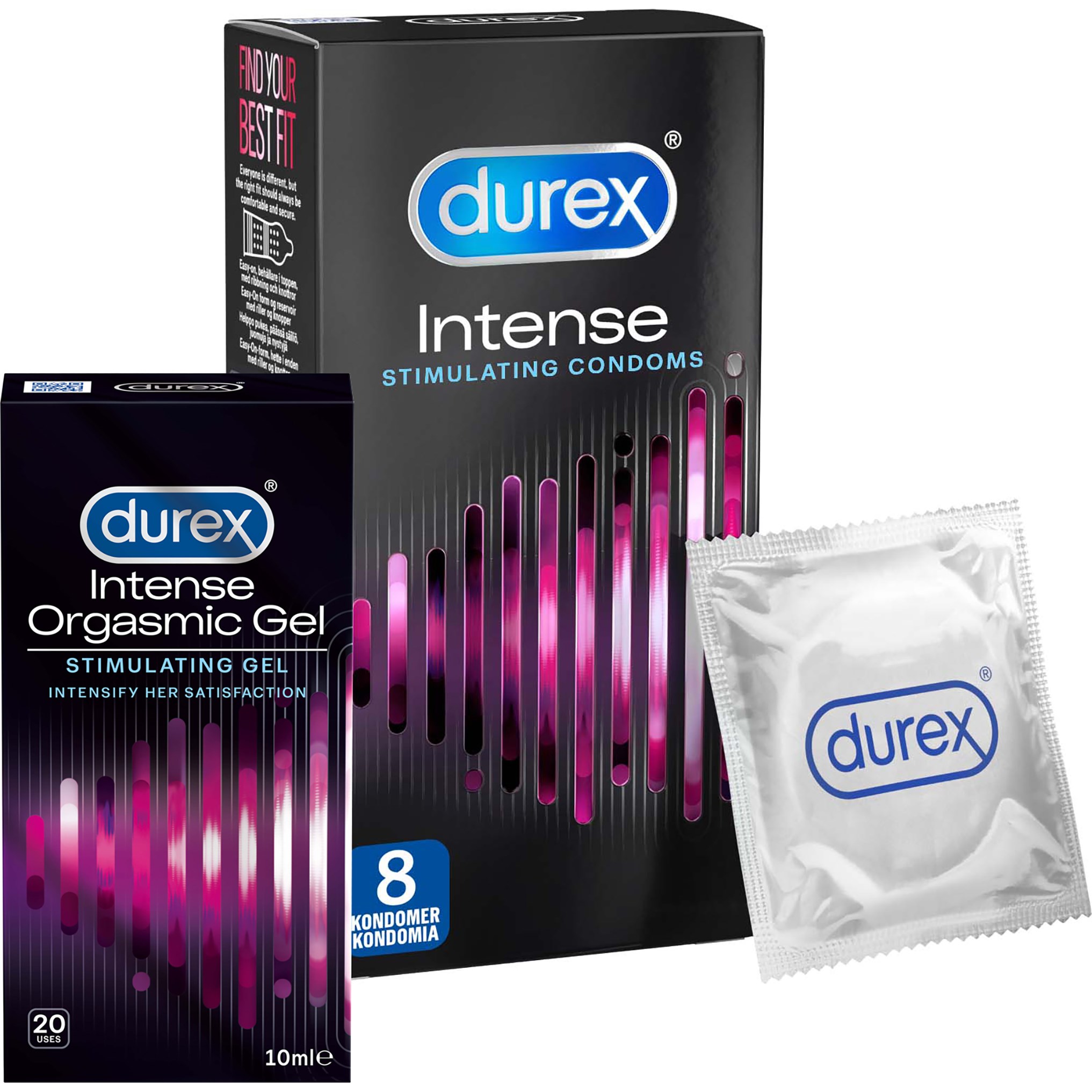 Läs mer om Durex Intense Pack