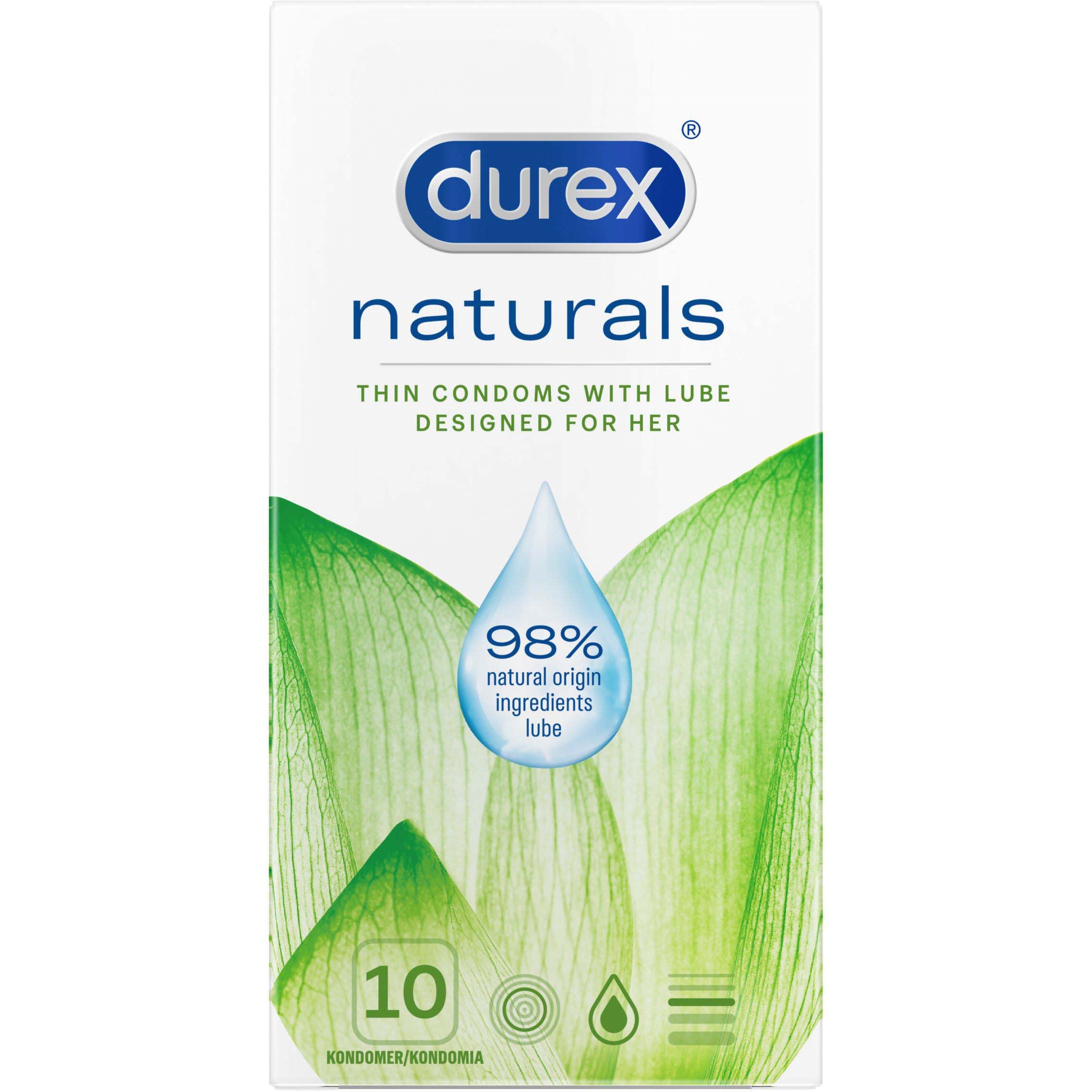 Durex Naturals condom 10 st