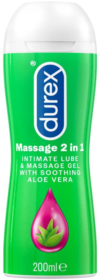 Durex Play Massage Lube 2in1 Aloe Vera 200 ml