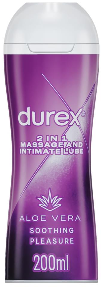 Durex Play Massage Lube 2in1 Aloe Vera 200 ml | lyko.com Durex Play Massage Lube 2in1 Aloe Vera 200 ml | lyko.com