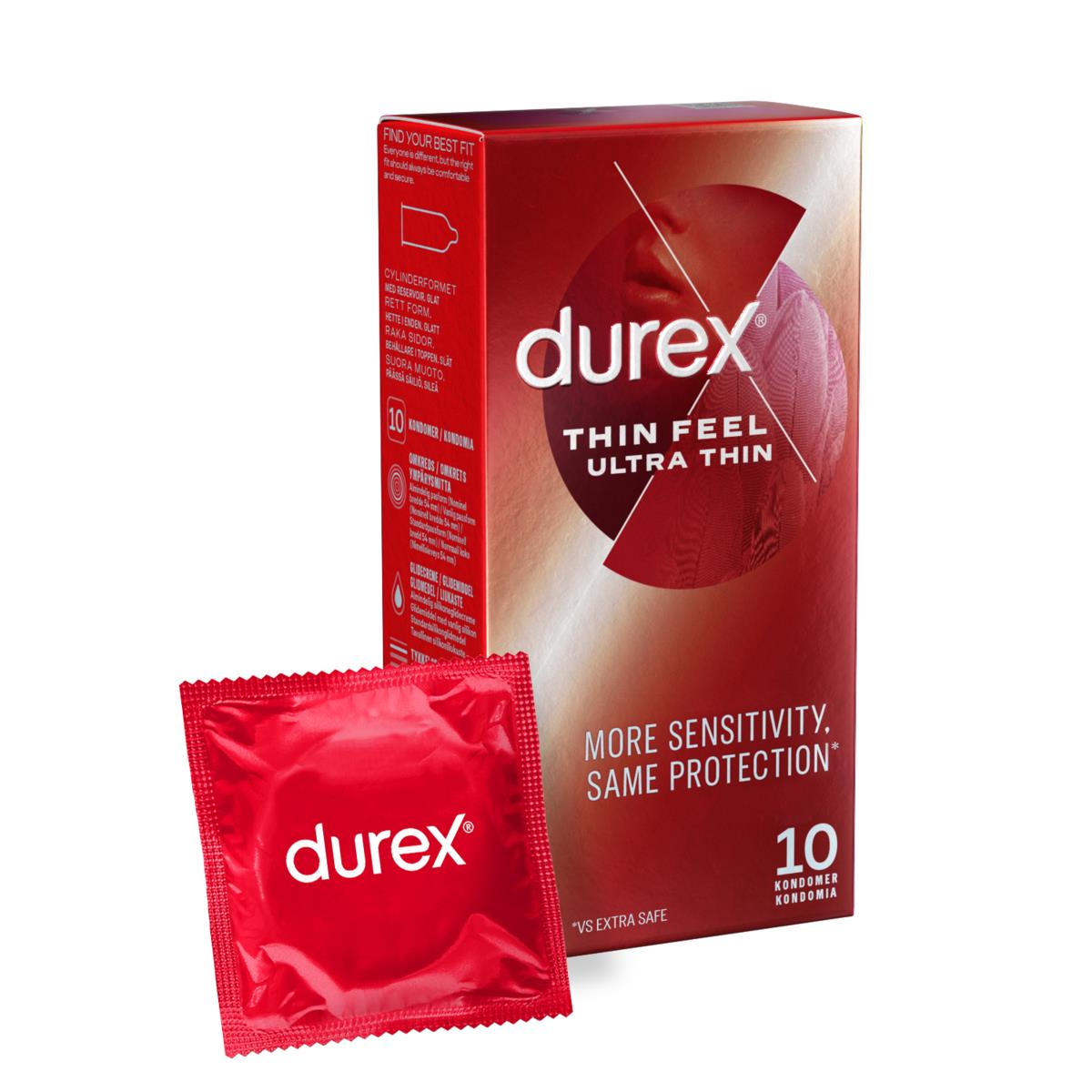Durex Ultra Thin Condoms 10 pcs