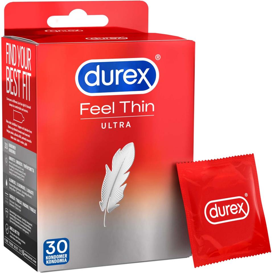 Durex Ultra Thin Condoms 30 pcs