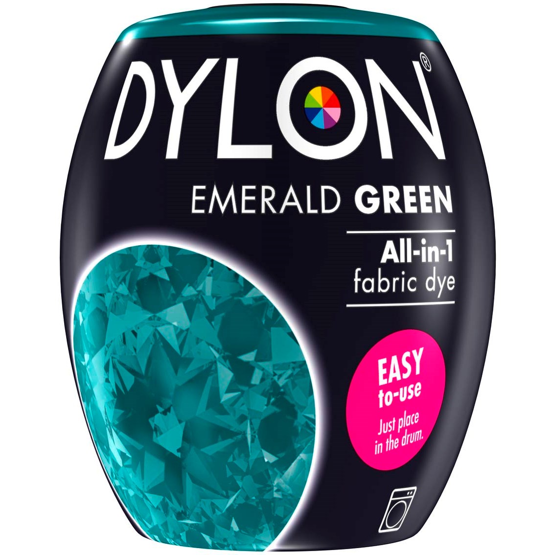 Läs mer om Dylon all-in-1 textilfärg 04 Emerald Green