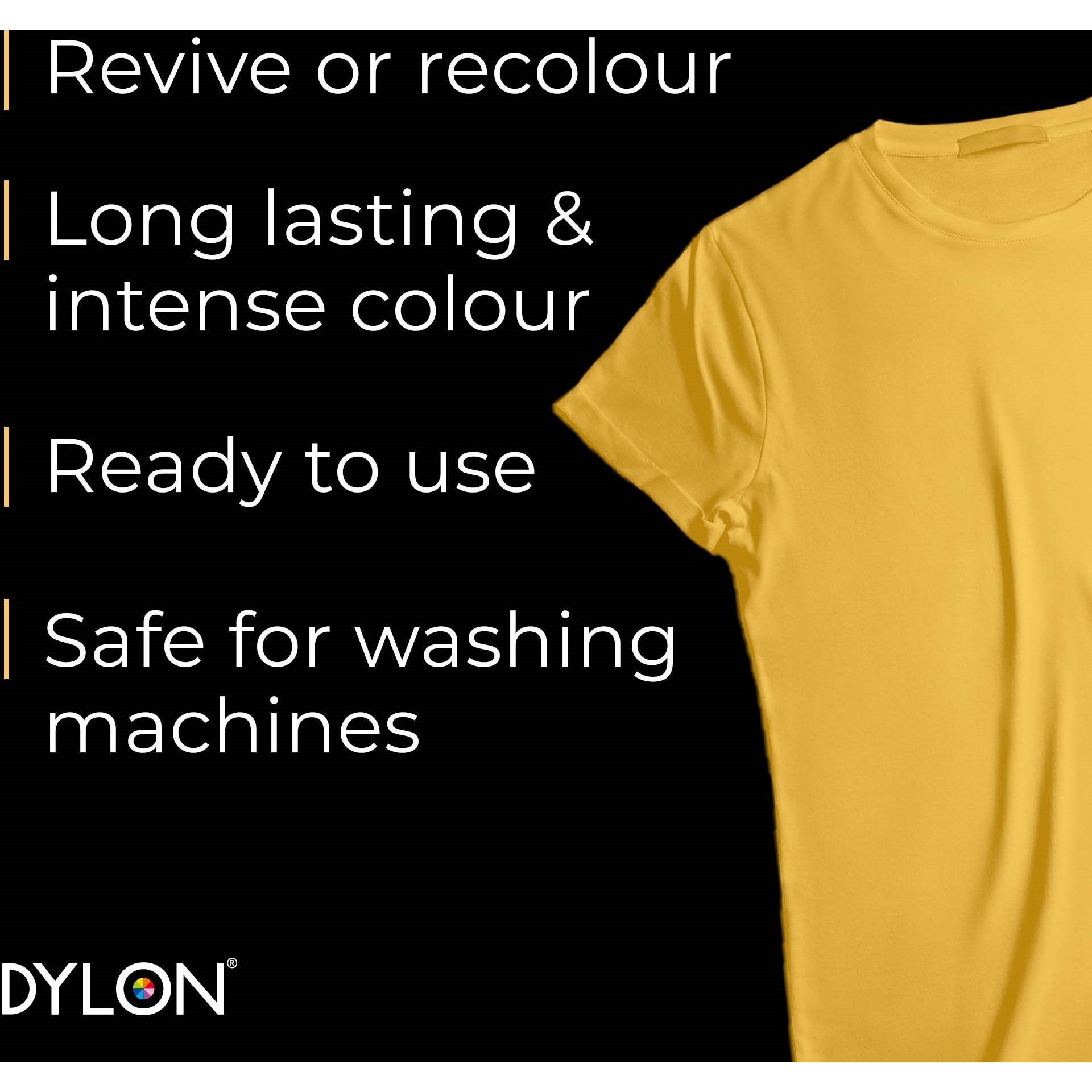 Dylon all-in-1 textilfärg  05 SunflowerYellow (zdjęcie 2)