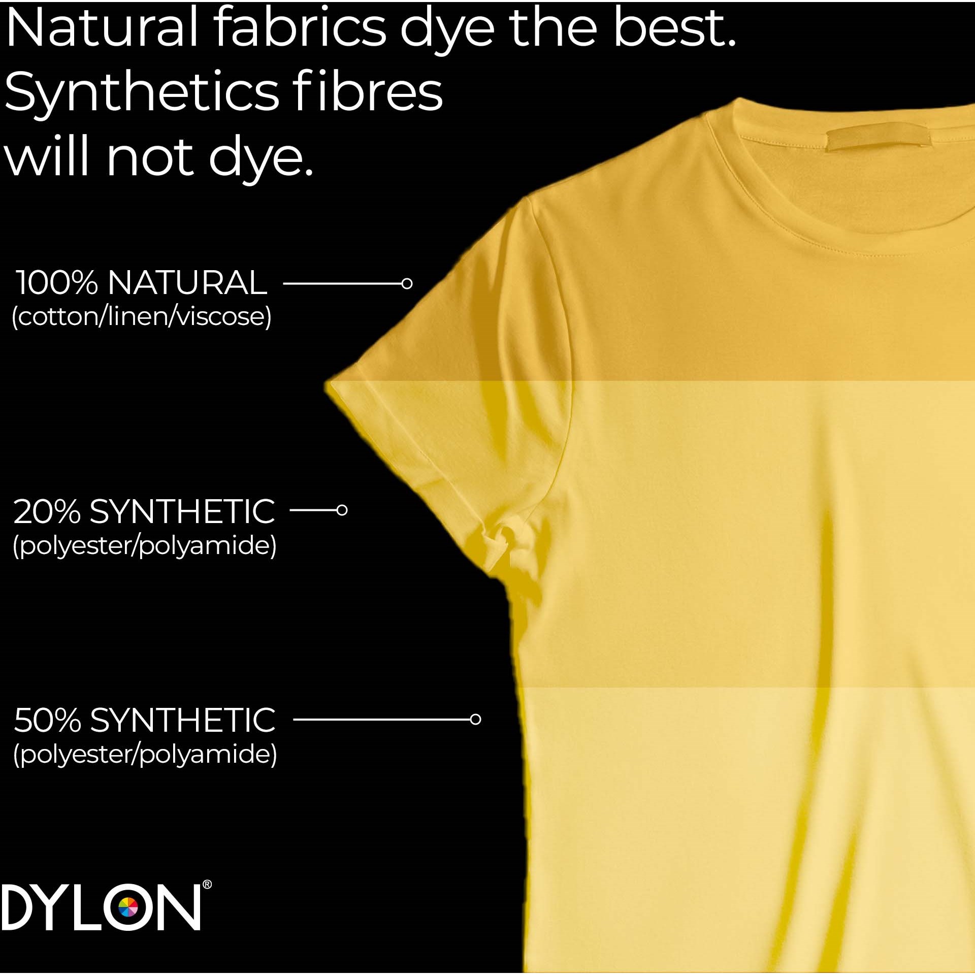 Dylon all-in-1 textilfärg  05 SunflowerYellow (zdjęcie 5)