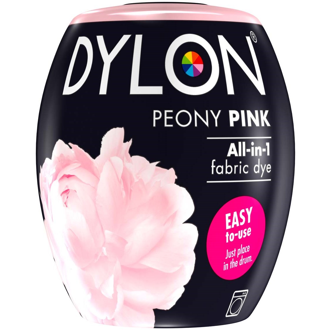 Läs mer om Dylon all-in-1 textilfärg 07 Peony Pink