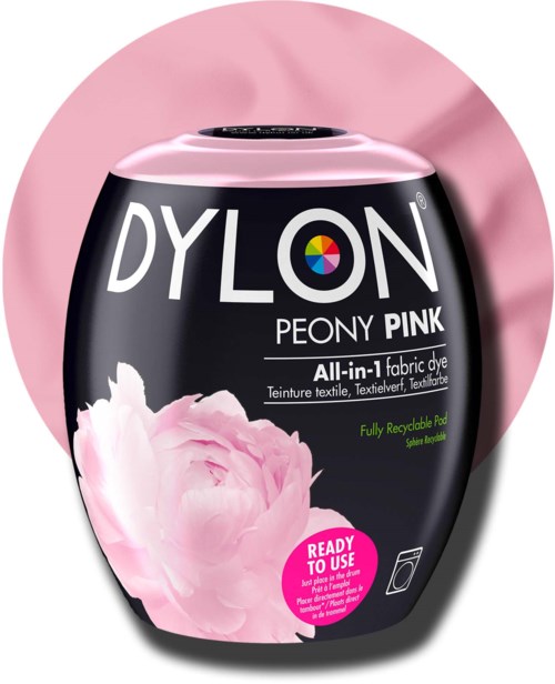 Dylon all-in-1 textilfärg 07 Peony