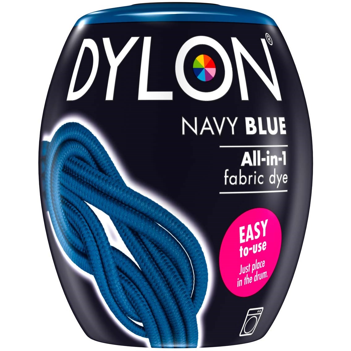 Läs mer om Dylon all-in-1 textilfärg 08 Navy Blue