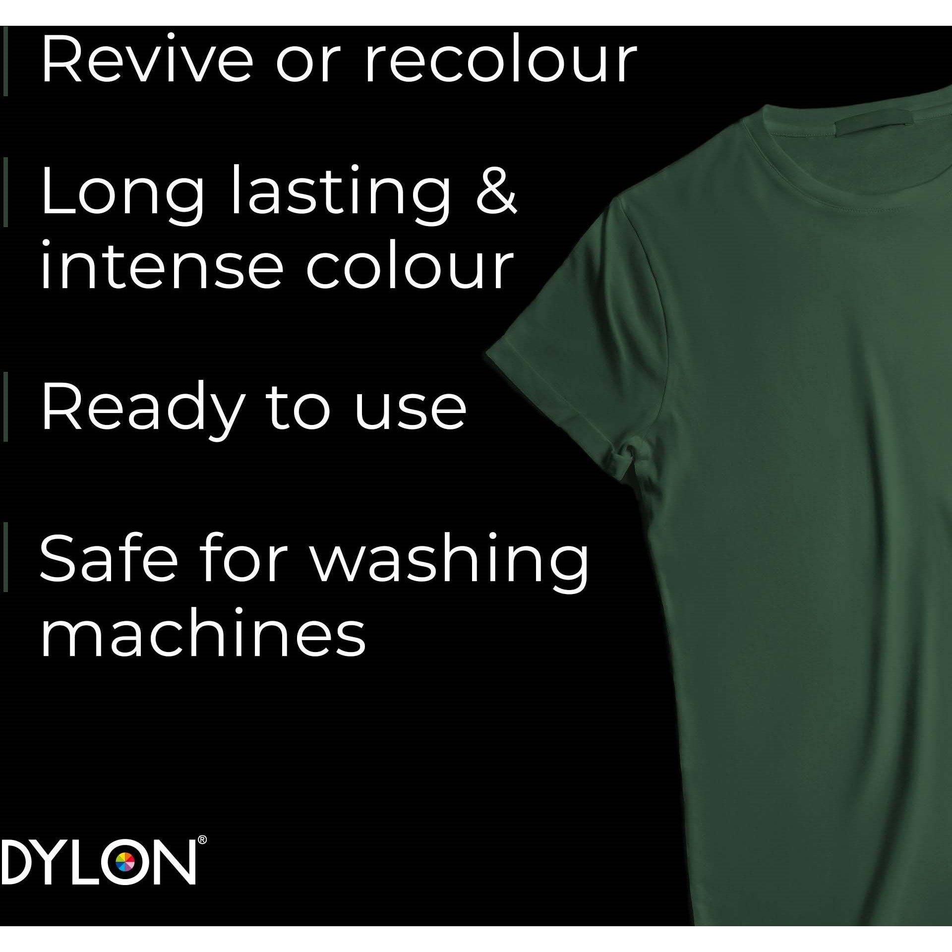 Dylon all-in-1 textilfärg  09 Forest Green (zdjęcie 2)