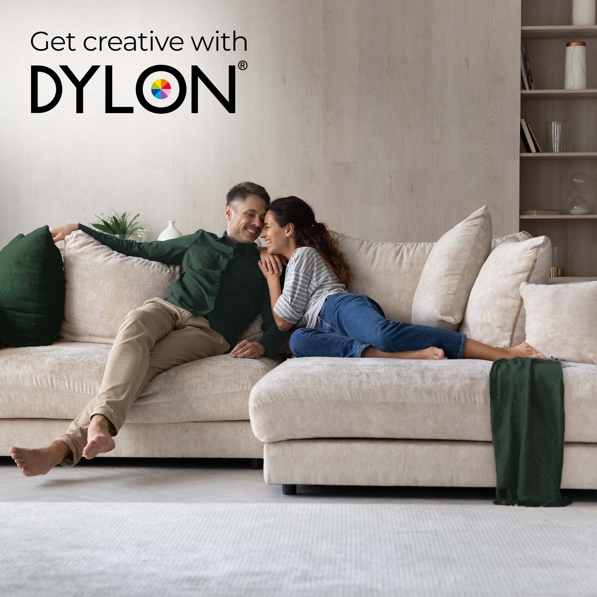 Dylon all-in-1 textilfärg  09 Forest Green (zdjęcie 8)