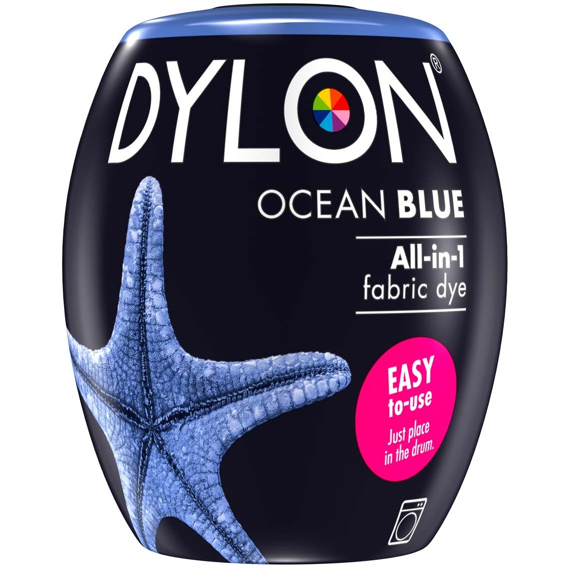 Läs mer om Dylon all-in-1 textilfärg 26 Ocean Blue
