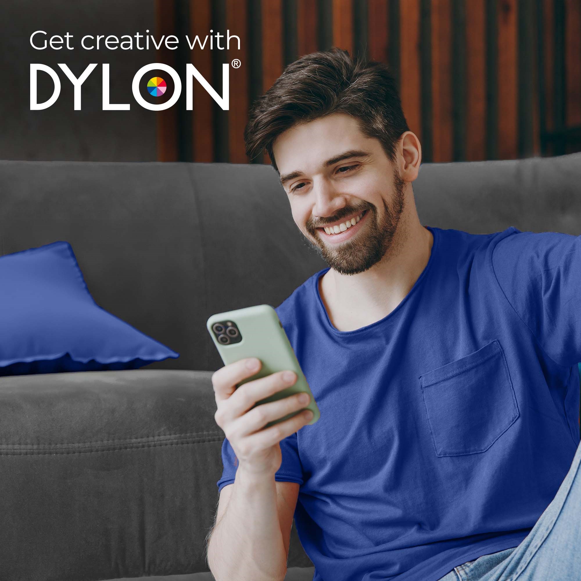 Dylon all-in-1 textilfärg  26 Ocean Blue (zdjęcie 8)