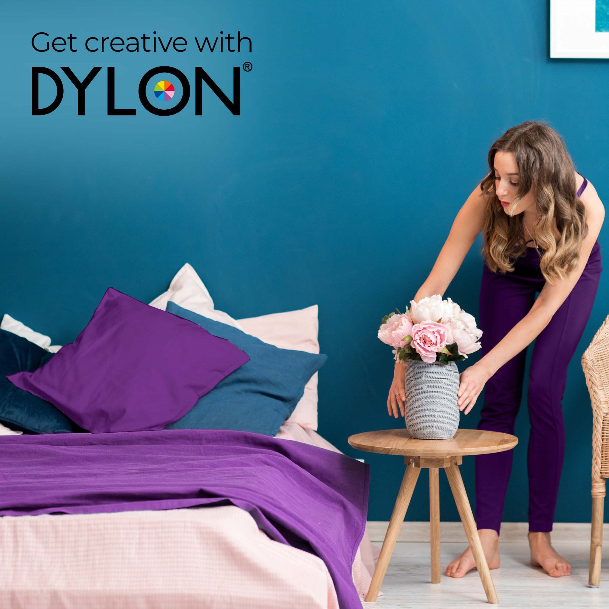 Dylon all-in-1 textilfärg  30 Deep Violet (zdjęcie 8)