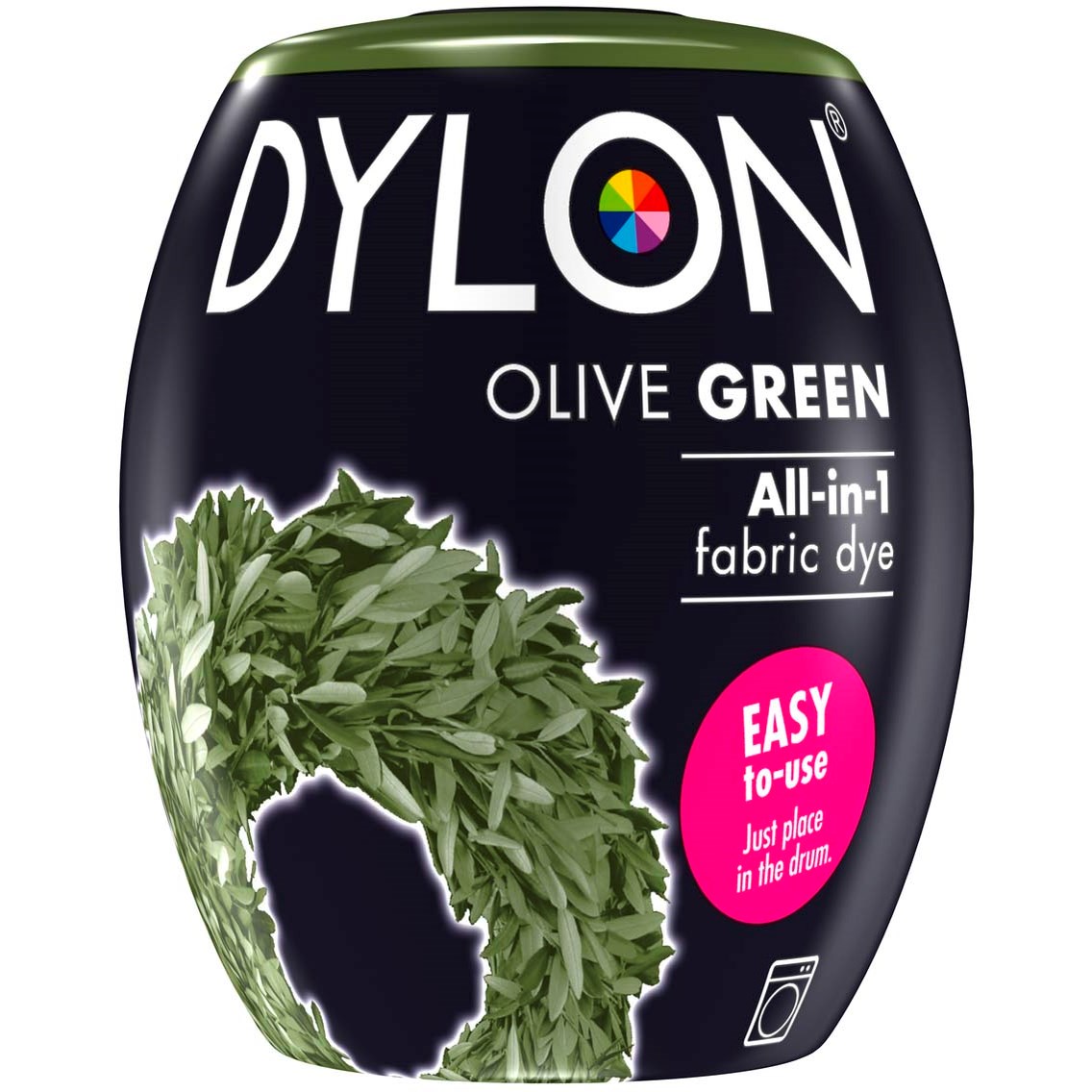 Läs mer om Dylon all-in-1 textilfärg 34 Olive Green