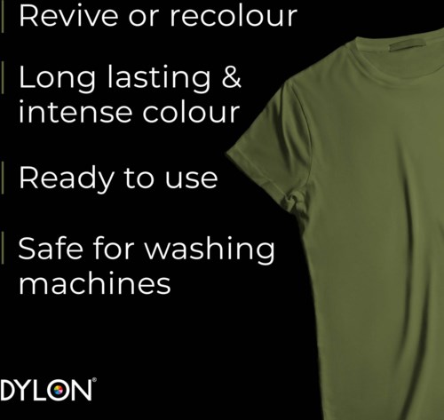 Dylon all-in-1 textilfärg  34 Olive Green