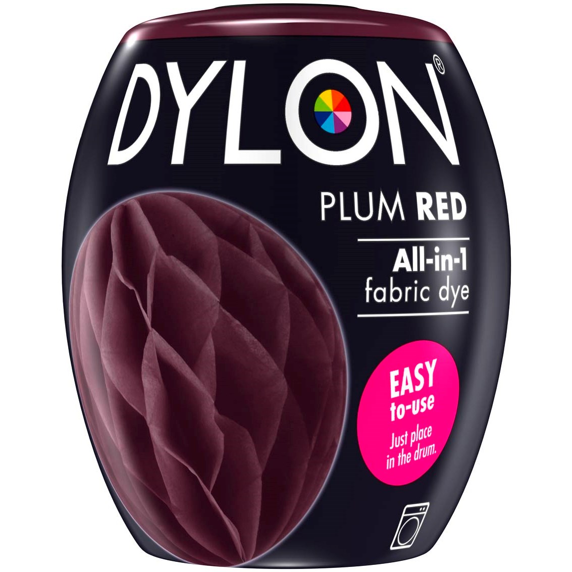 Läs mer om Dylon all-in-1 textilfärg 51 Plum Red