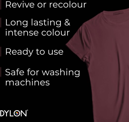 Dylon all-in-1 textilfärg  51 Plum Red