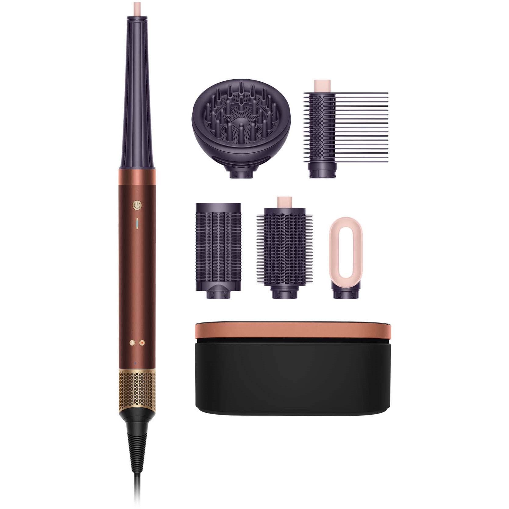 Dyson Tactical Airwrap Co-anda 2xTM Curly+Coily Plum Copper