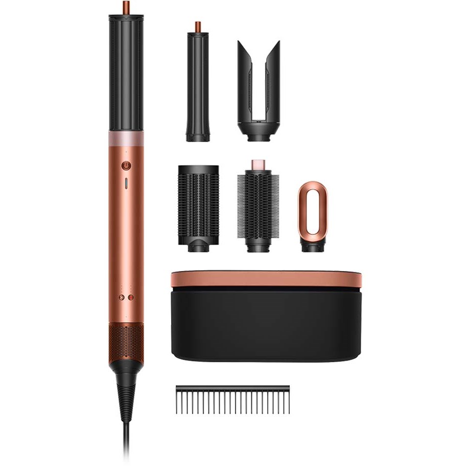 Dyson Airwrap Co-anda 2x Straight + Wavy Multistyler Varm Sort, Roseguld 1700 W 2 m