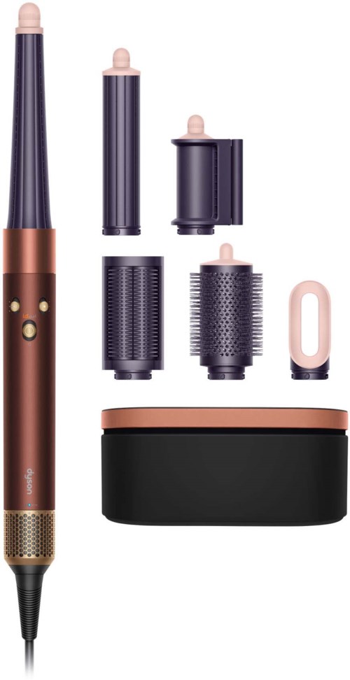 Dyson Tactical Airwrap i.d.™ Straight+Wavy Plum Copper
