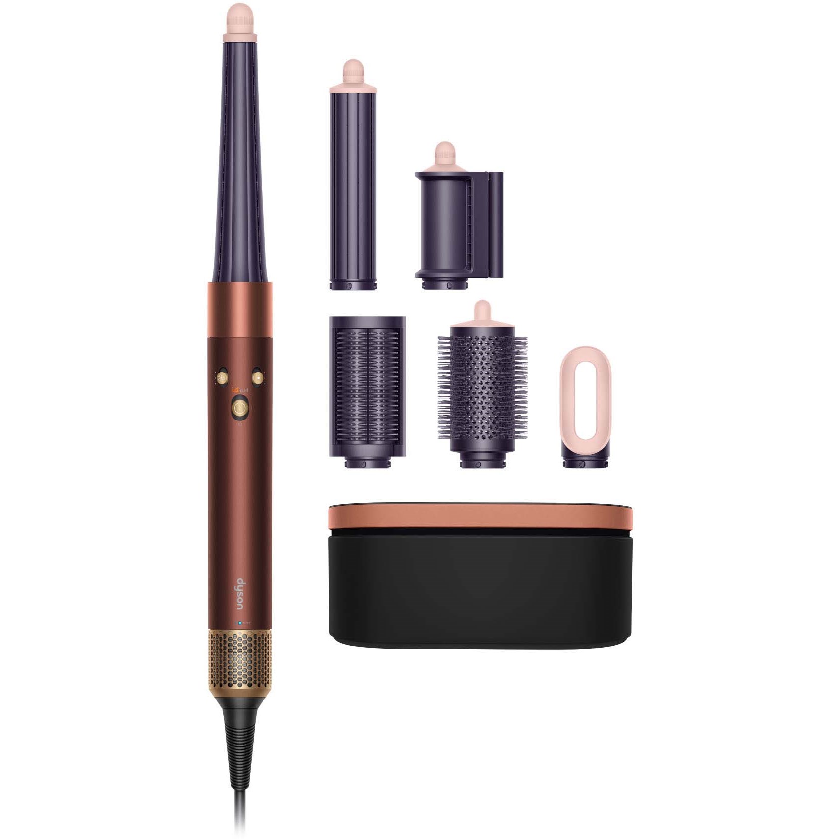 Dyson Tactical Airwrap i.d.™ Straight+Wavy Plum Copper