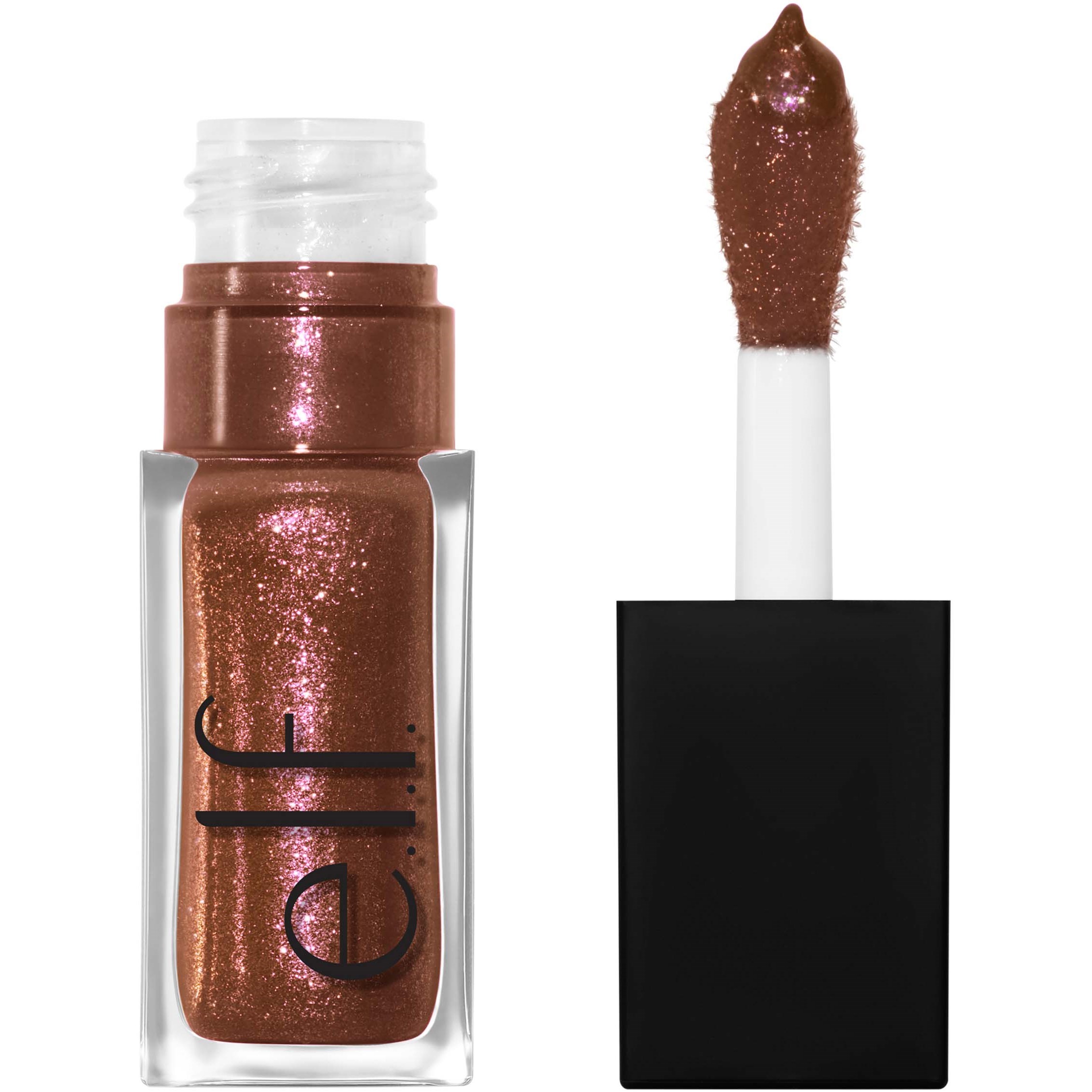 e.l.f. Glow Reviver Lip Oil Glimmer Choco Luxe