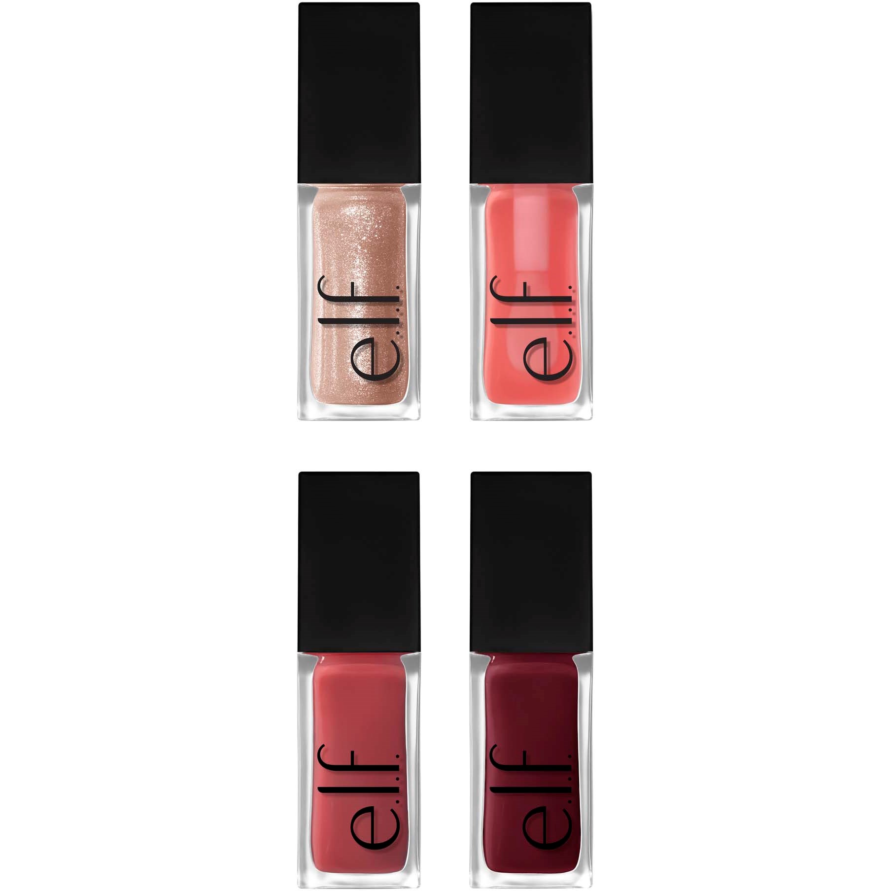 e.l.f. Glow Reviver Lip Oil Glow Reviver Quad Goals Lip Oil Kit 0 kpl
