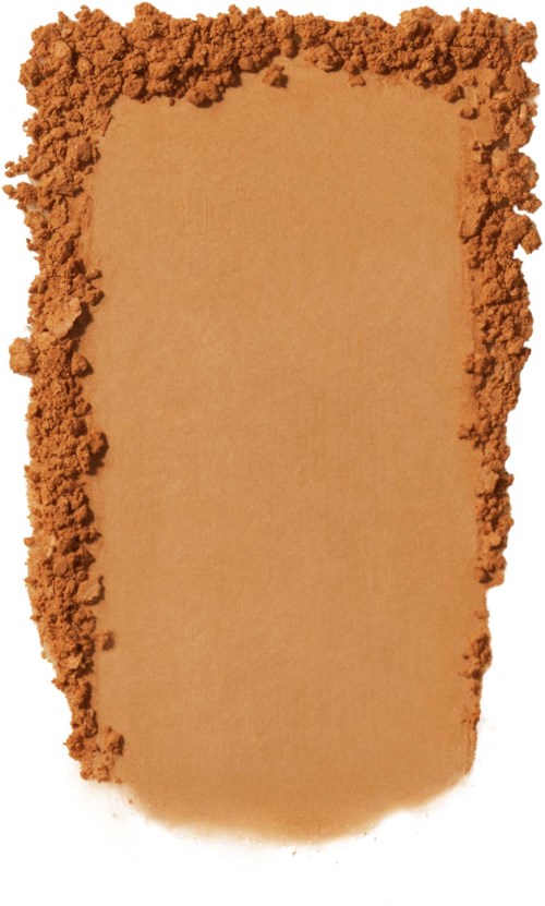 Et rektangel med en ru og knudrete kant og jevnt innvendig, som et stykke revet papir eller papp.