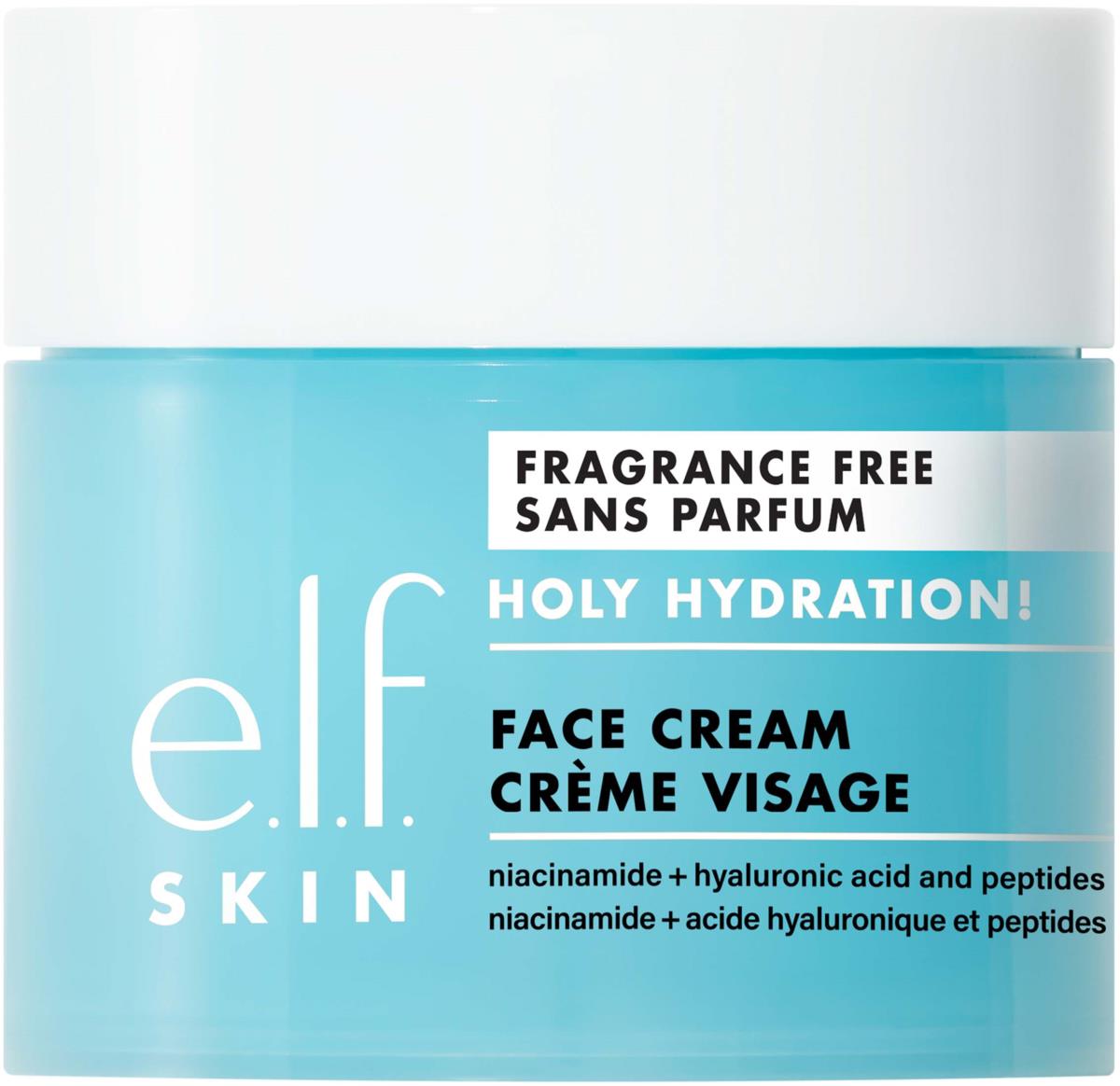 e.l.f. Holy Hydration! Face Cream Fragrance Free 50 g