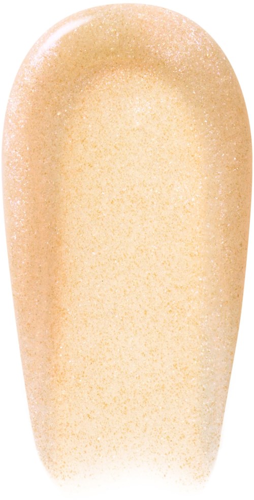En beige neglefil med avrundet topp, brukt til å glatte og forme negler.