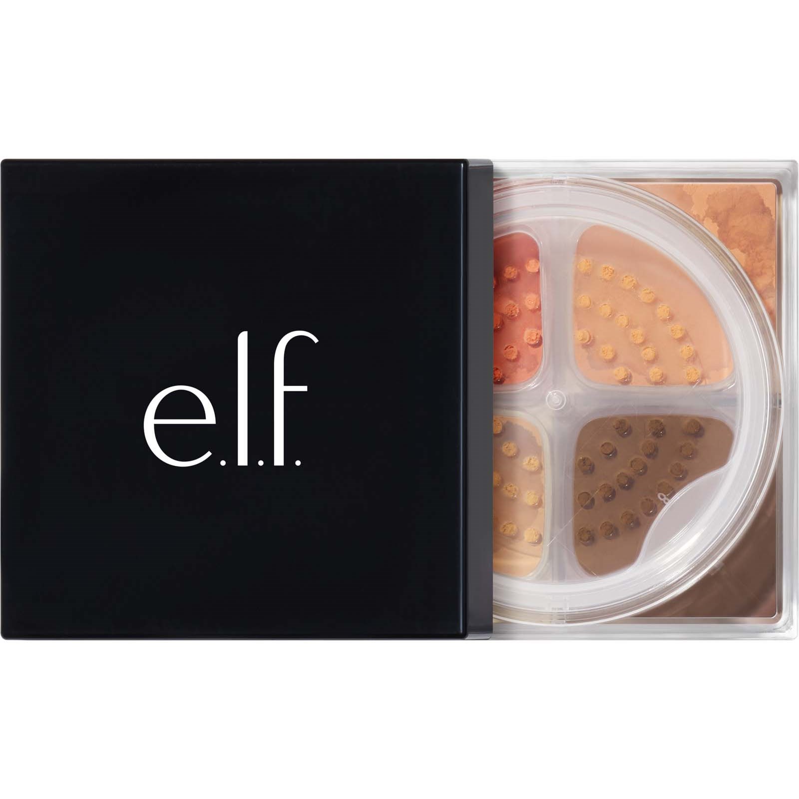 e.l.f. Set it Bright Powder Quad Deep-Rich