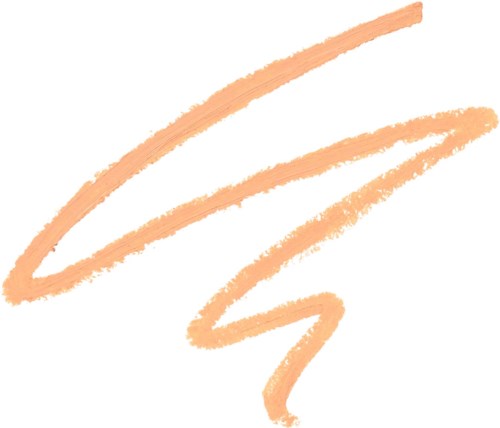 Orange sväng eller kurvad linje på vit bakgrund. Inga andra element eller text finns.