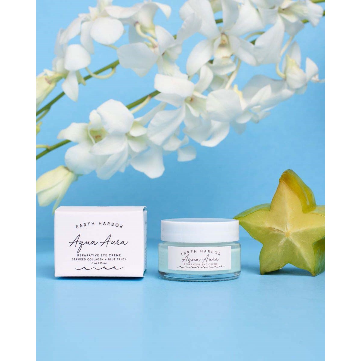 Earth Harbor Aqua Aura Reparative Eye Creme 15 ml (obrázok 5)