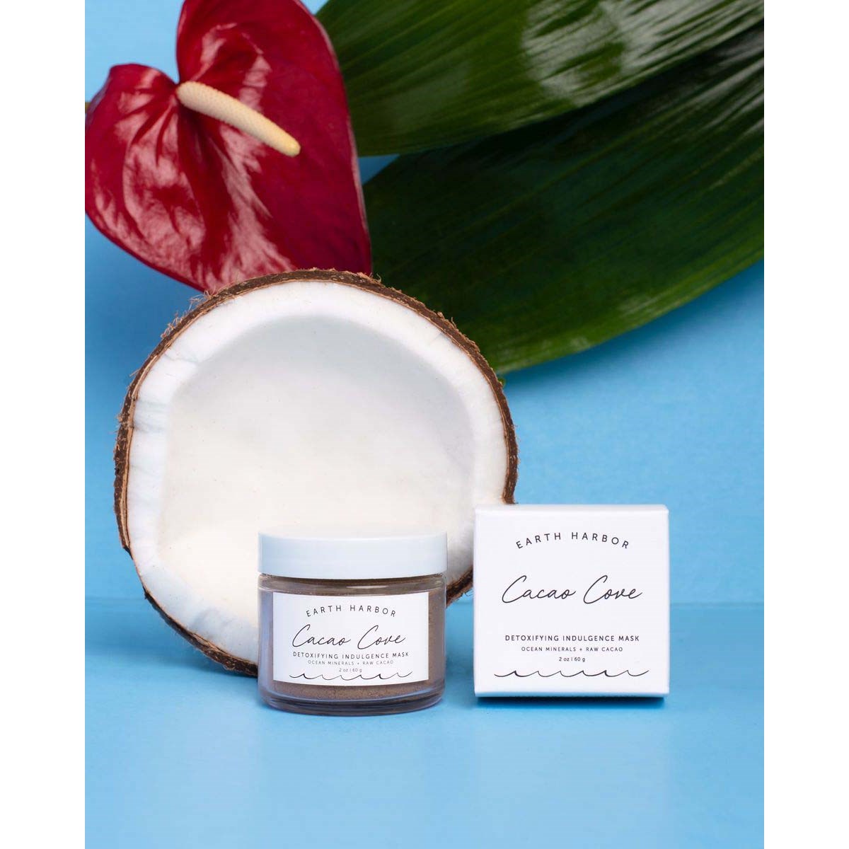 Earth Harbor Cacao Cove Detoxifying Indulgence Mask 60 g (obrázok 5)